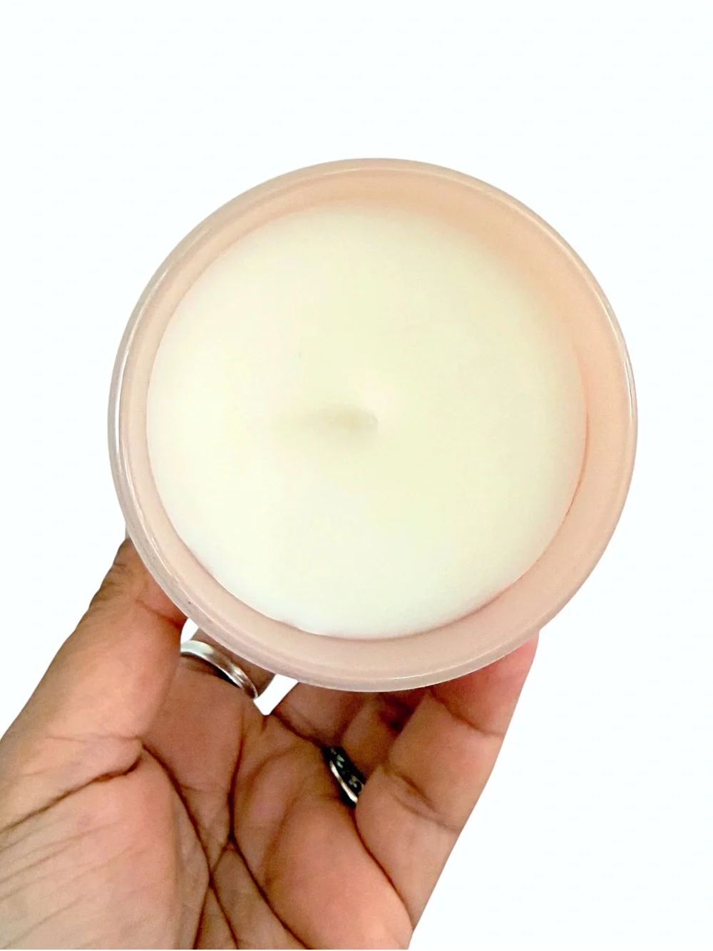 Leoben Company Guava Blossom Scented Candle - Pink